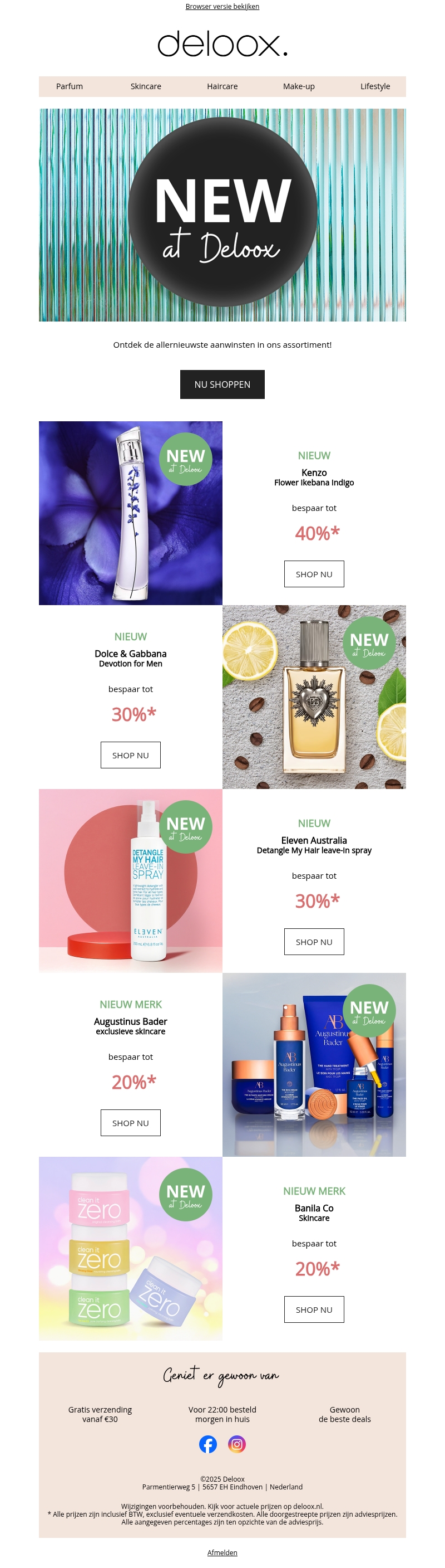 ✦ NEW IN: Deze producten zijn nieuw bij Deloox ✦ ✦ NEW IN: Deze producten zijn nieuw bij Deloox ✦