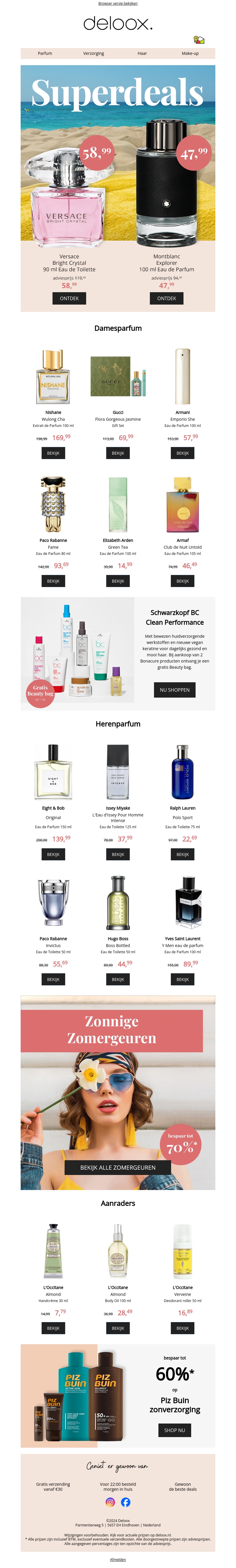 Beste deals van 01-08-2024 Beste deals van 01-08-2024