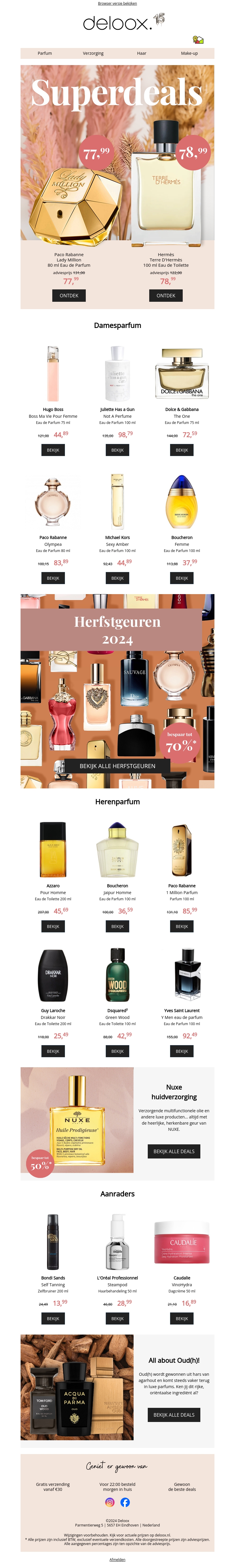 Beste deals van 26-09-2024 Beste deals van 26-09-2024