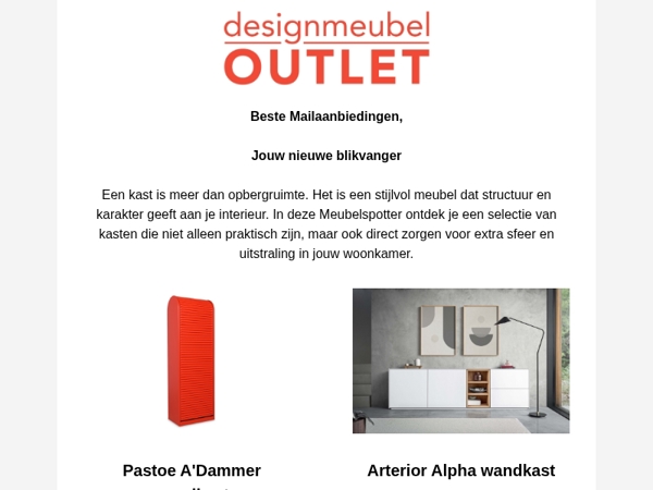 Kasten uitgezocht door jouw persoonlijke meubelspotter