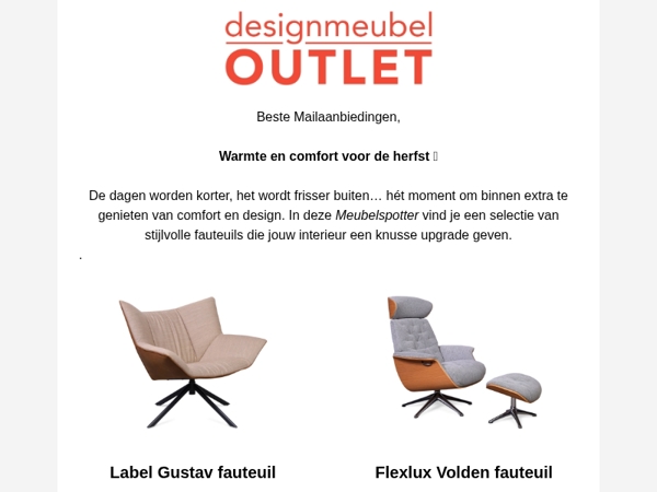 Fauteuils uitgezocht door jouw persoonlijke meubelspotter