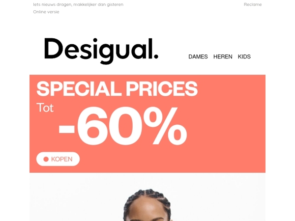 Maak mij open: Tot -60% Special Prices