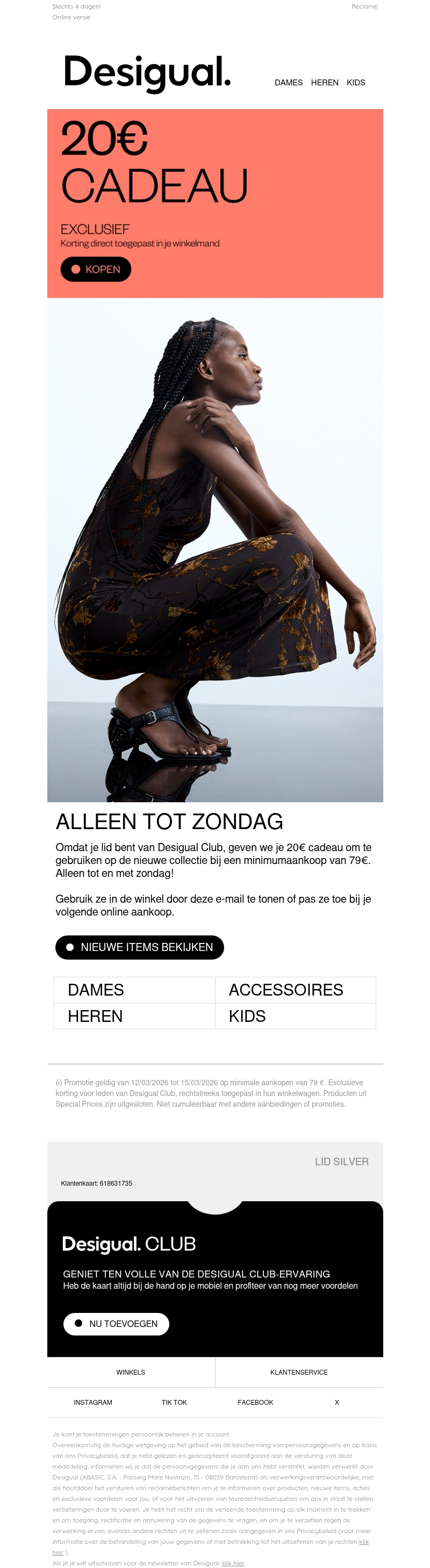 Client, we hebben 20€ voor jou Client, we hebben 20€ voor jou