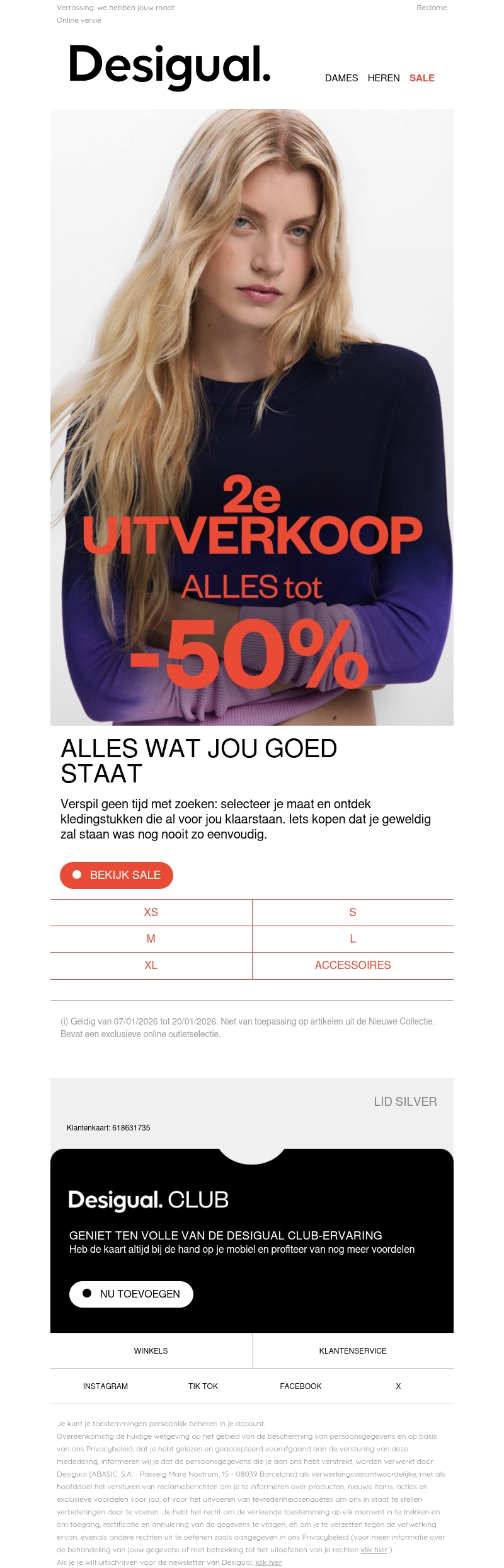 TOT -50% OP ALLES TOT -50% OP ALLES