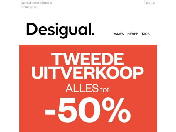 Bestsellers TOT -50%