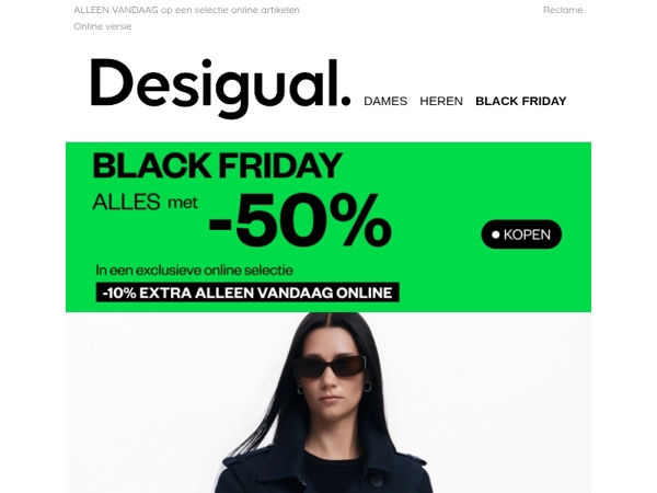 ALLES -50% + 10% EXTRA