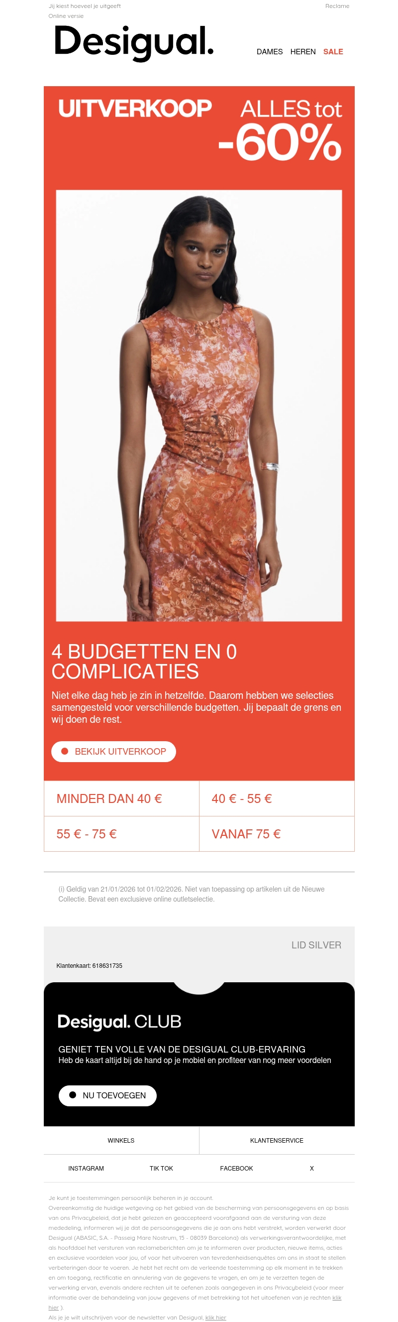 Tot wel -60% op ALLES Tot wel -60% op ALLES