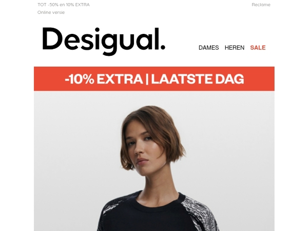 LAATSTE OPROEP VOOR JOUW EXTRA -10%