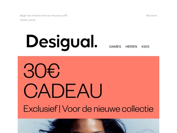 Exclusief cadeau: 30€ voor jou!