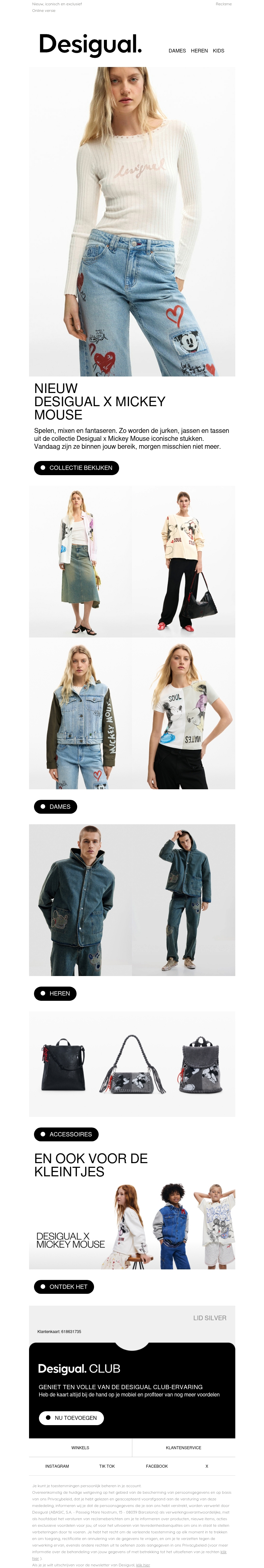 Desigual x Mickey Mouse iconisch! Desigual x Mickey Mouse iconisch!
