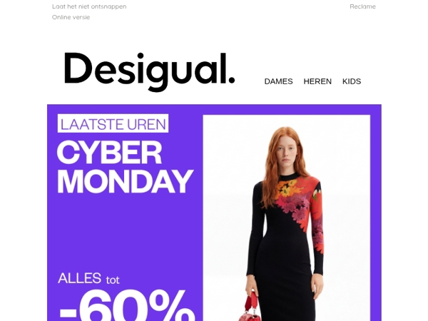 Laatste uren! ALLES 60% KORTING