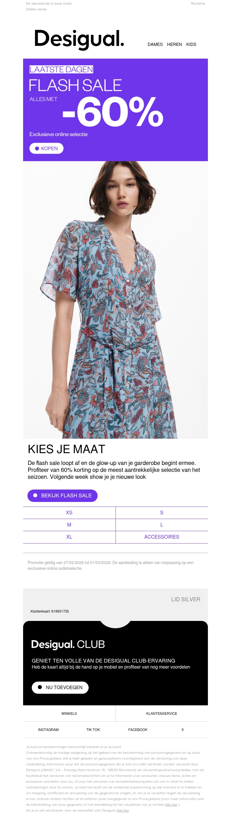 ALLES -60% Laatste dagen! ALLES -60% Laatste dagen!