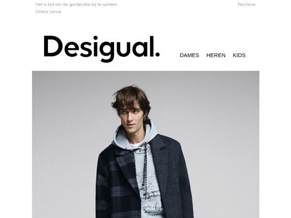 Nieuwigheden voor heren