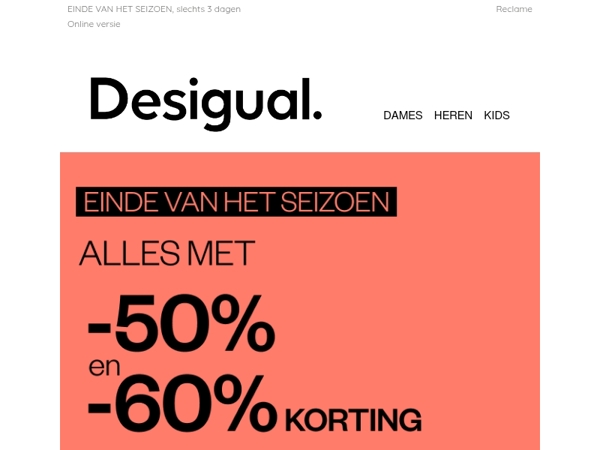 ALLES MET -50% en -60%