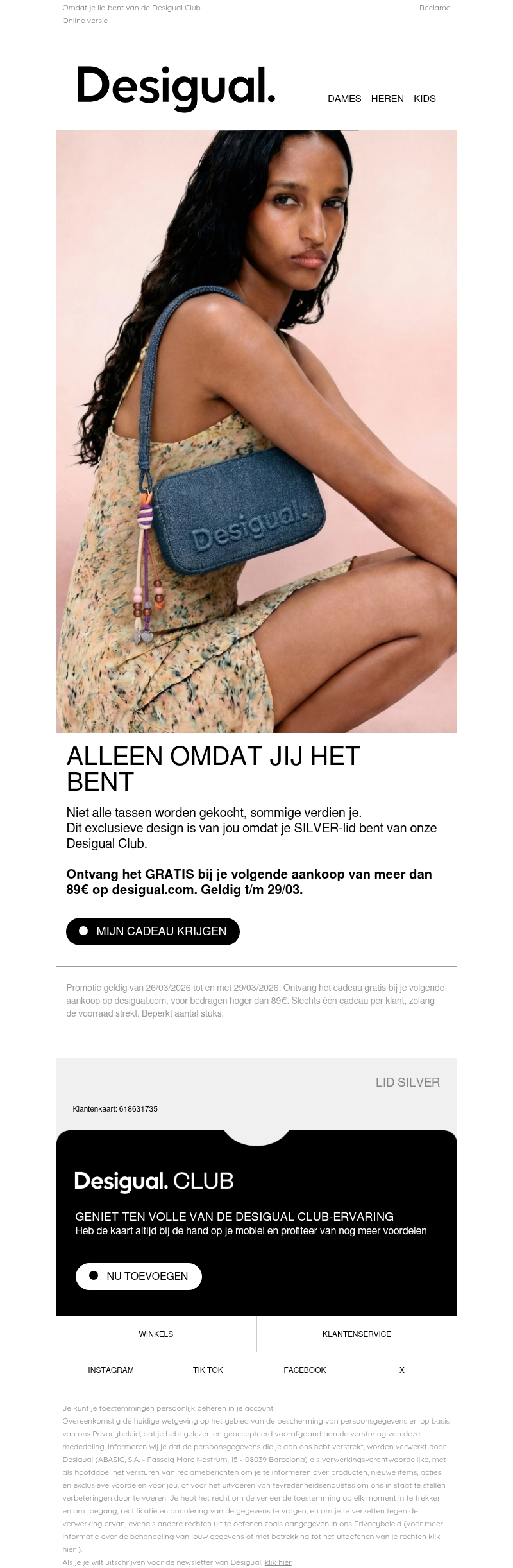 EXCLUSIEF: GRATIS tas voor jou EXCLUSIEF: GRATIS tas voor jou