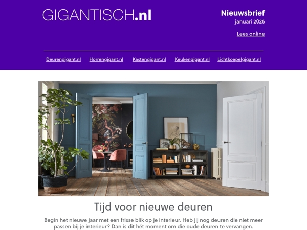 Tijd voor nieuwe deuren? 🚪