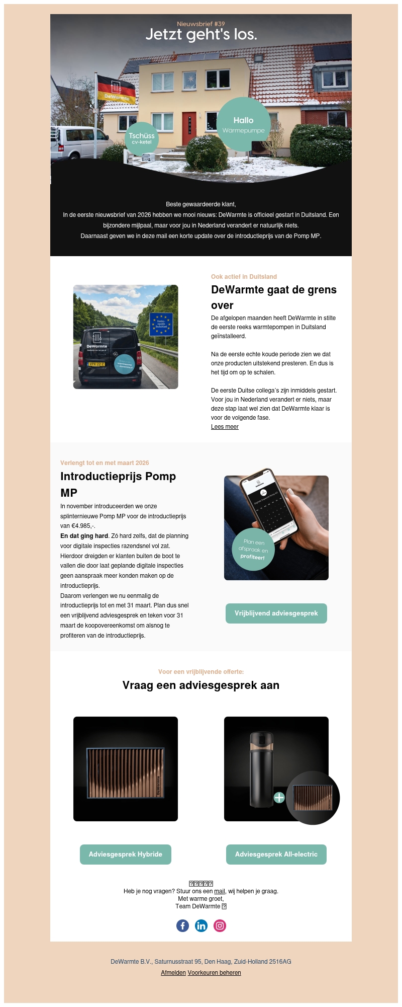 Profiteer nog van de Introductieprijs | DeWarmte ook naar Duitsland Profiteer nog van de Introductieprijs | DeWarmte ook naar Duitsland