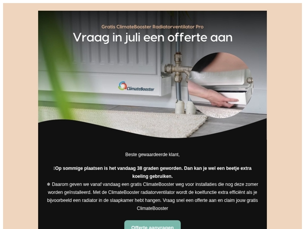 ❄️ Nieuwsbrief #34: Extra koeling met gratis radiatorventilator