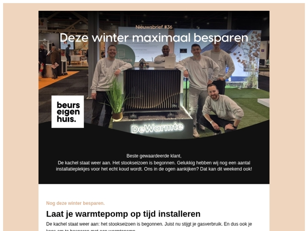 Nog een paar plekken om deze winter te besparen