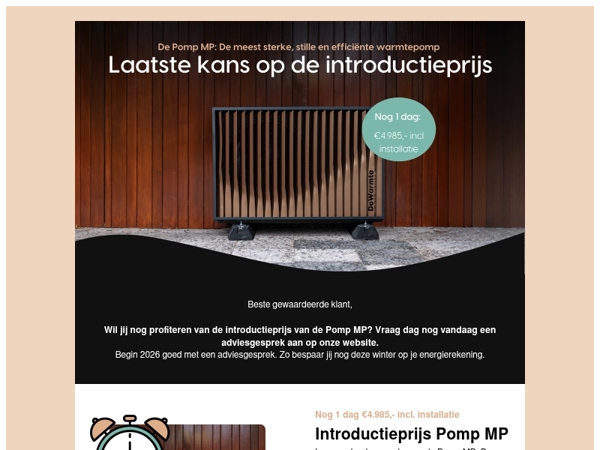 ⏰Laatste kans op de introductieprijs ⏰