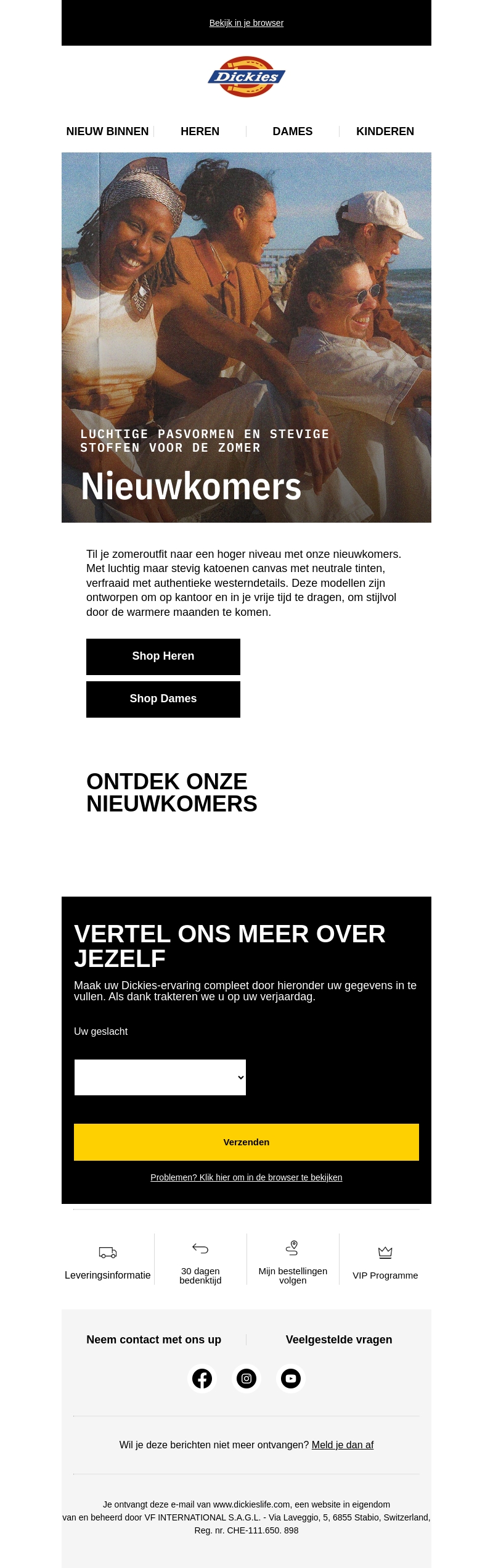 Bekijk onze nieuwigheden Bekijk onze nieuwigheden