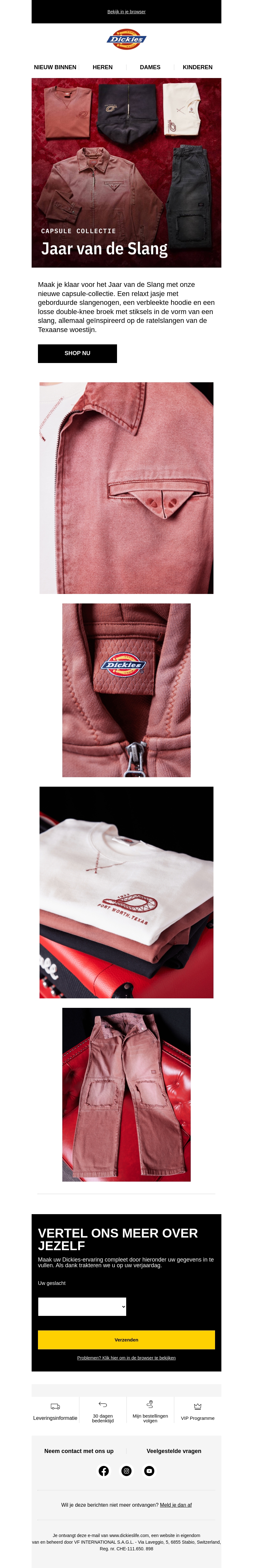 Hier is onze Jaar van de Slang capsule-collectie Hier is onze Jaar van de Slang capsule-collectie