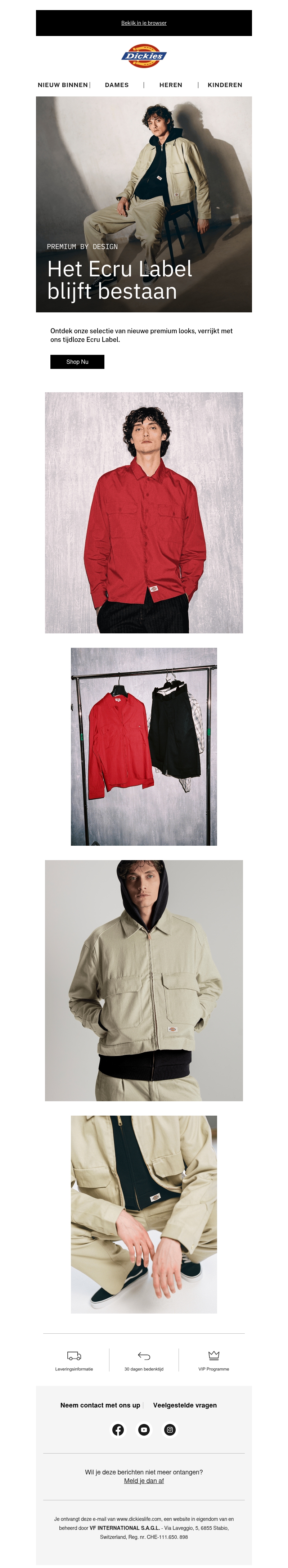 Maak kennis met onze Ecru Label-Collectie Maak kennis met onze Ecru Label-Collectie