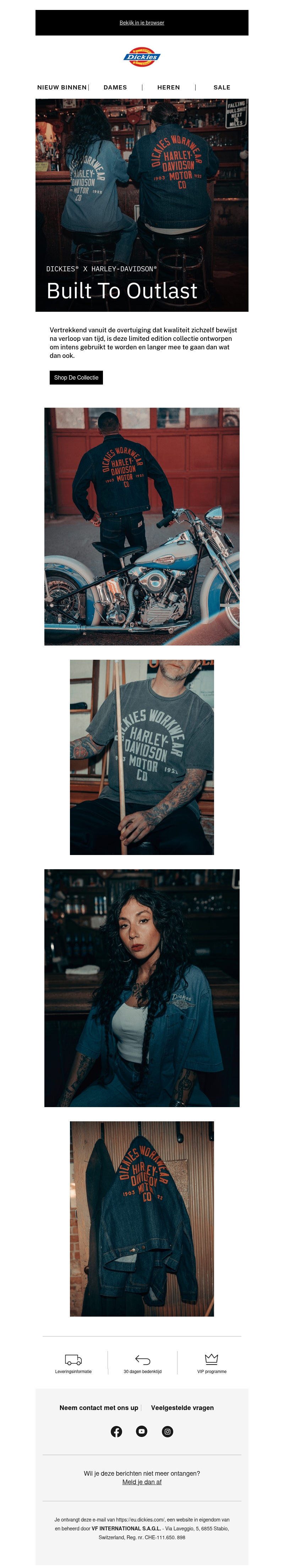 Dickies x Harley-Davidson Dickies x Harley-Davidson