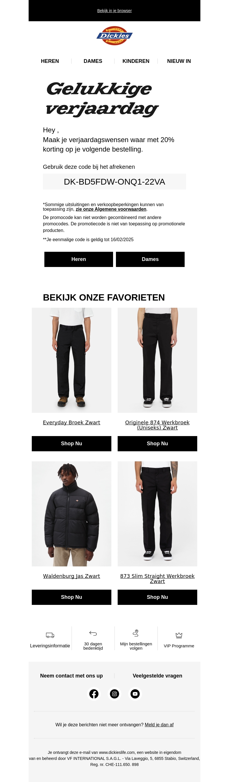 Gelukkige verjaardag! Pak je cadeau van ons maar uit Gelukkige verjaardag! Pak je cadeau van ons maar uit