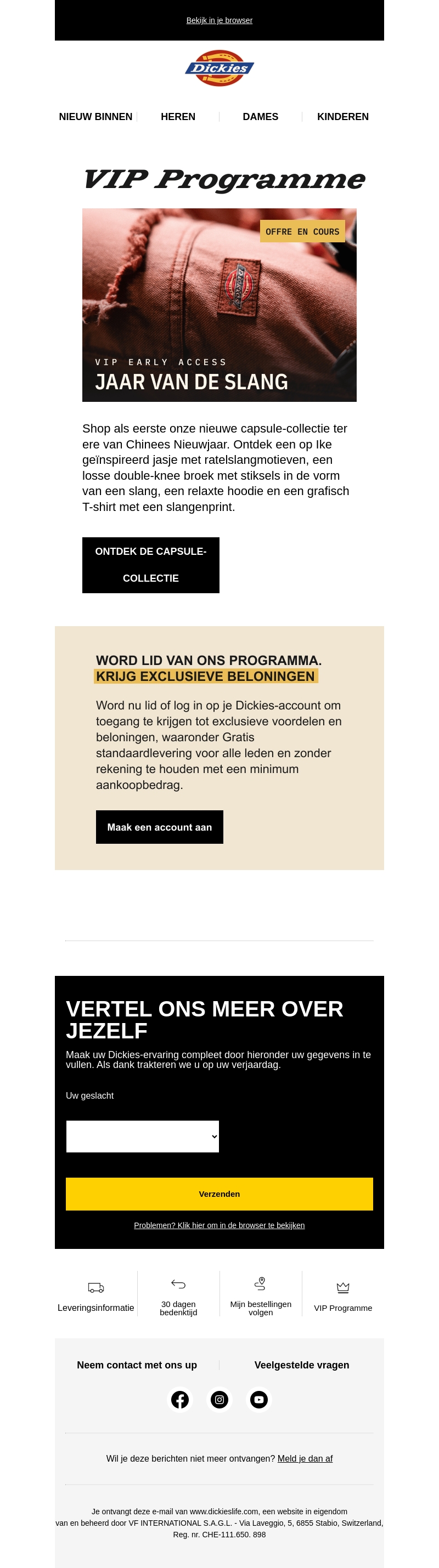 VIP Early Access: Jaar van de Slang-collectie VIP Early Access: Jaar van de Slang-collectie