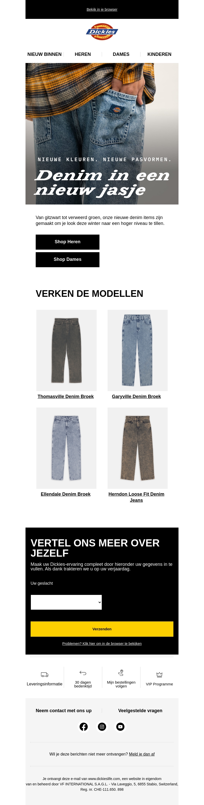 Denim in een nieuw jasje voor de winter Denim in een nieuw jasje voor de winter