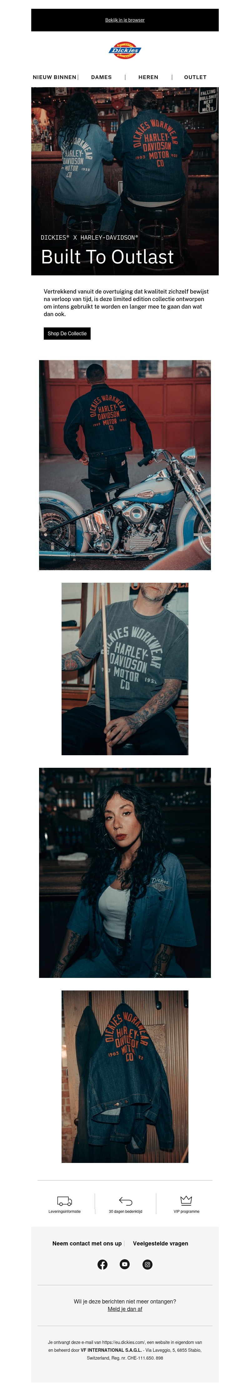 Dickies x Harley-Davidson Dickies x Harley-Davidson