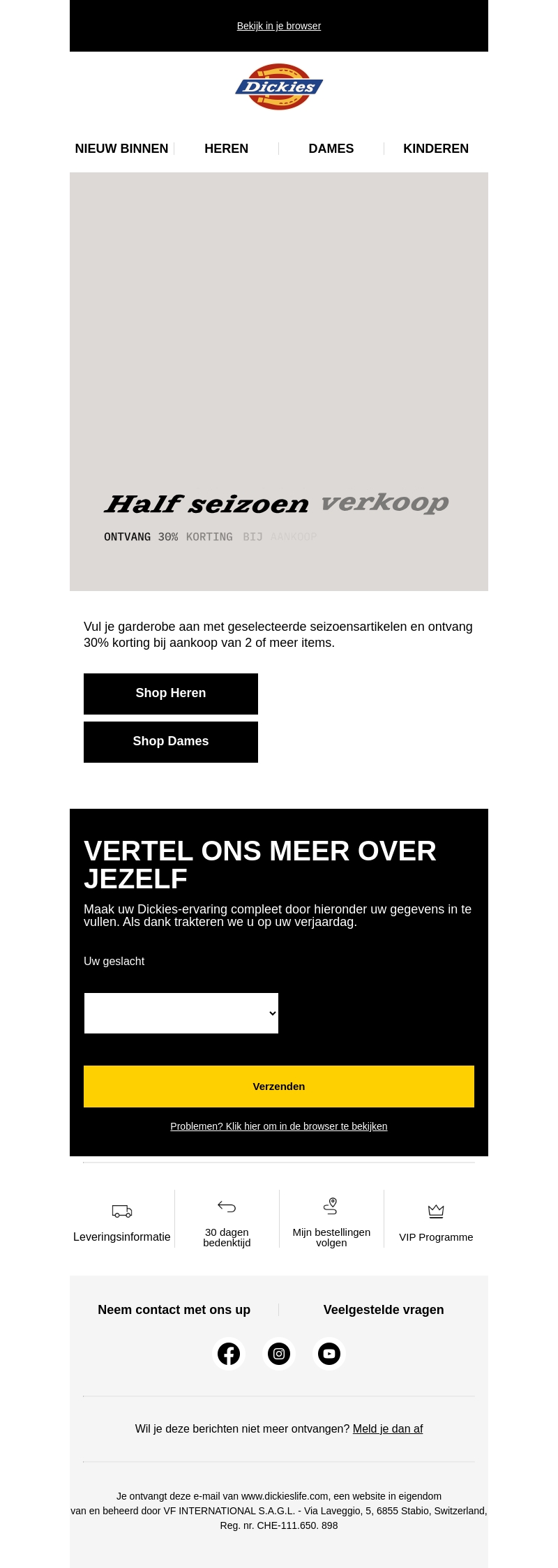 Mis onze promo niet - 30% korting Mis onze promo niet - 30% korting