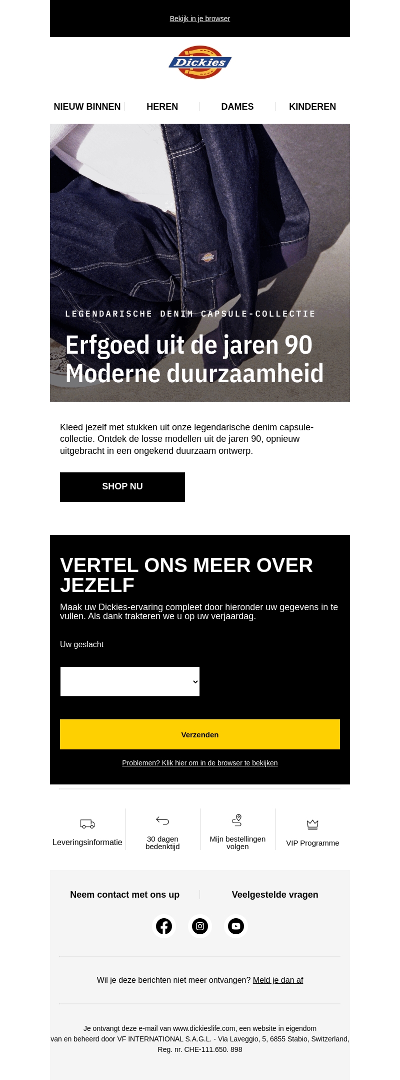 Nieuwe denim, erfgoed uit de jaren 90 Nieuwe denim, erfgoed uit de jaren 90