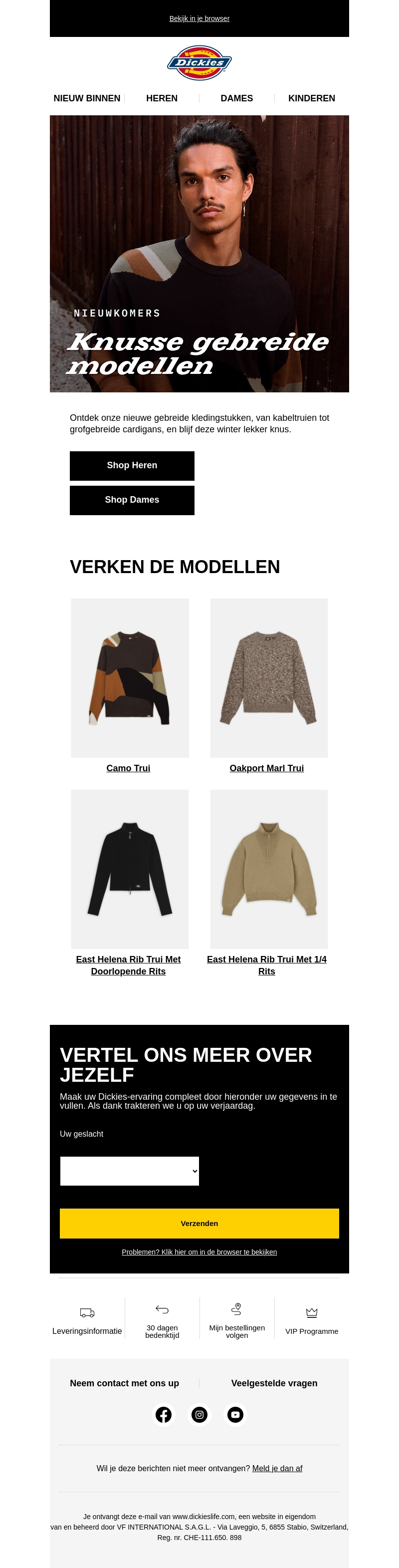 Nieuwkomers: knusse gebreide kleding voor de winter Nieuwkomers: knusse gebreide kleding voor de winter