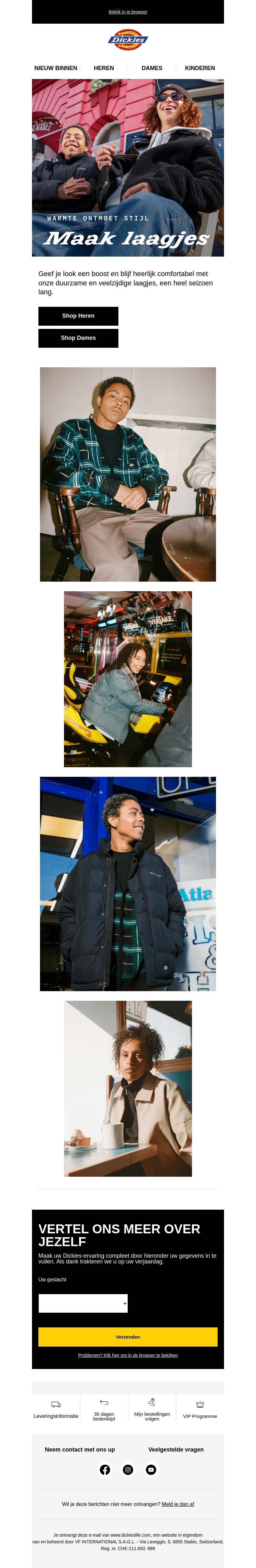 Warme laagjes voor koude dagen Warme laagjes voor koude dagen