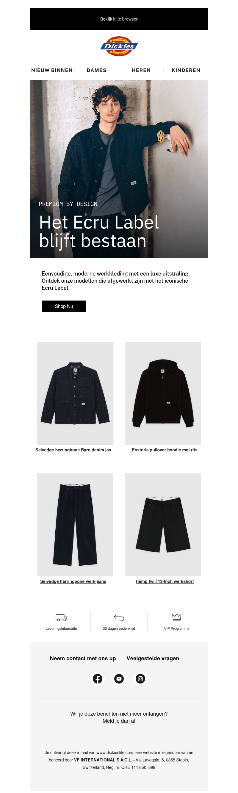 Breng je look naar een hoger niveau met het Ecru Label Breng je look naar een hoger niveau met het Ecru Label