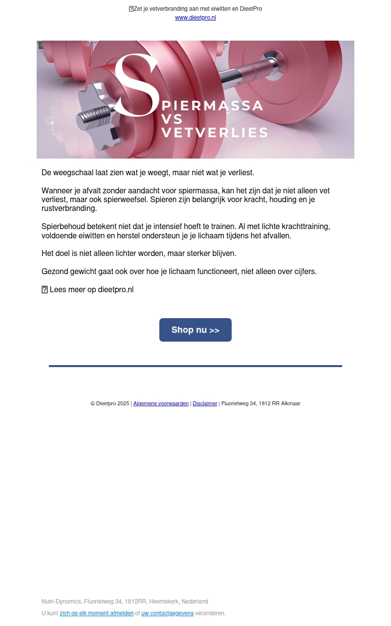 Waarom spierbehoud essentieel is bij gezond afvallen Waarom spierbehoud essentieel is bij gezond afvallen