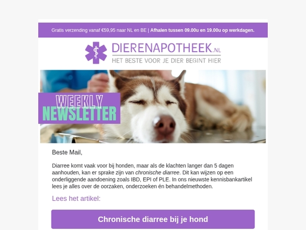 Ontdek de oplossing voor spijsverteringsproblemen! 🐶