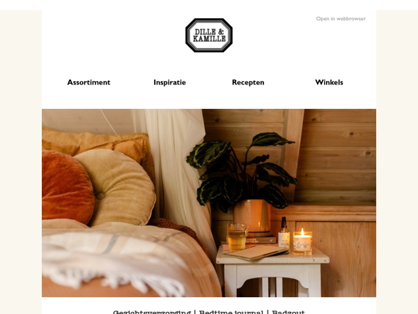 Avondritueel voor het slapen