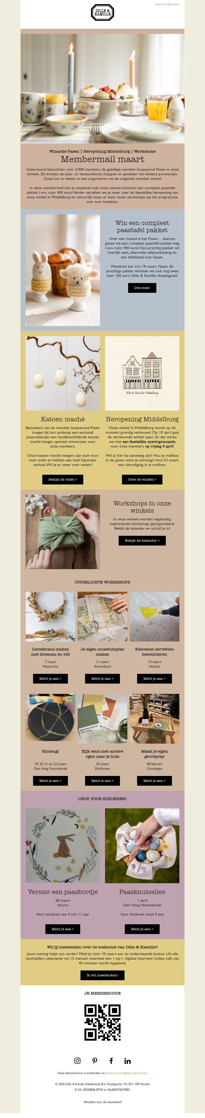 Membermail maart Membermail maart