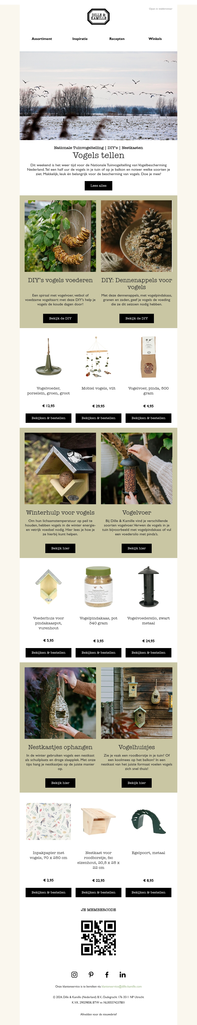 Vogels tellen Vogels tellen