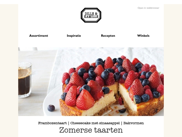Zomerse taarten