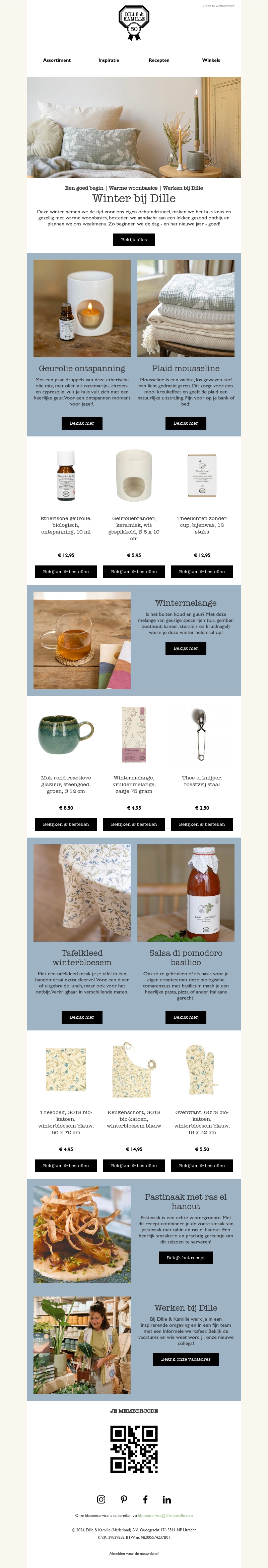 Winter bij Dille Winter bij Dille