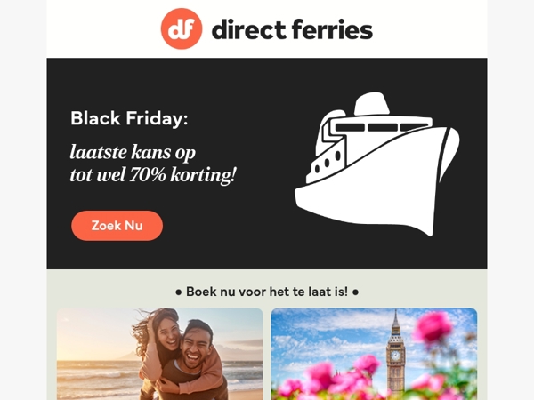 Black Friday: laatste kans op tot wel 70% korting!