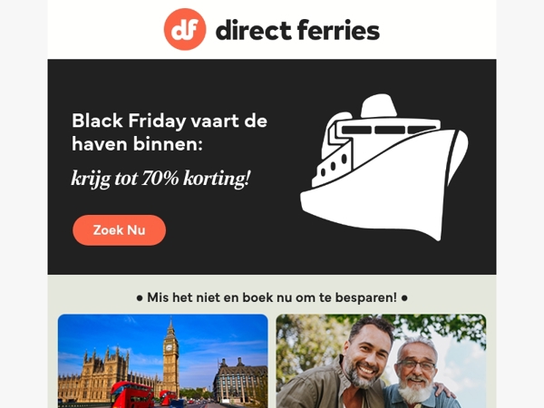 Black Friday: krijg tot 70% korting!