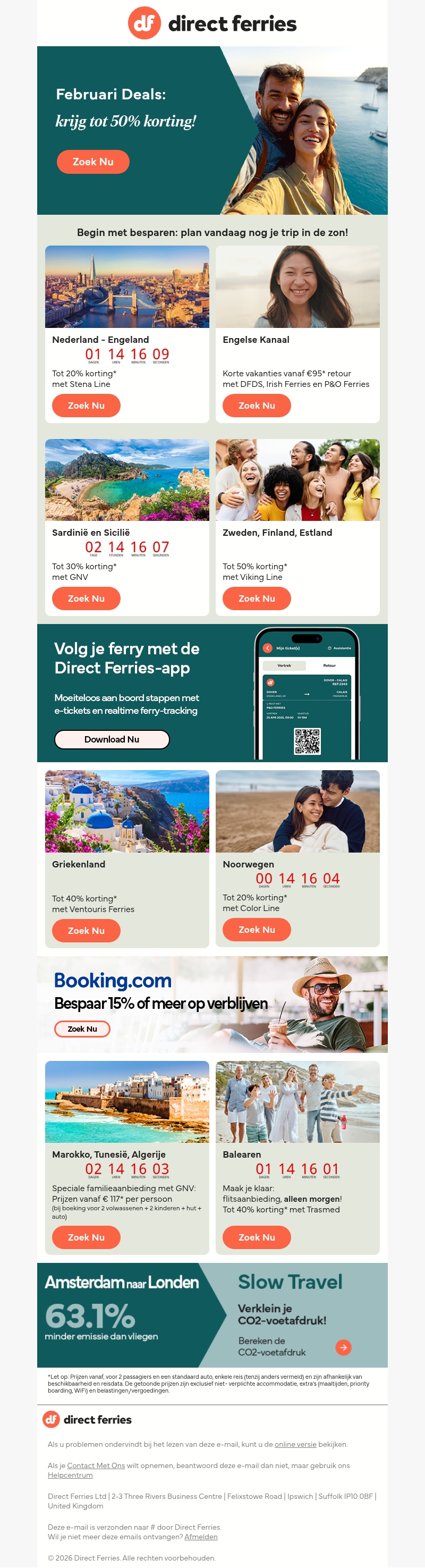 Februari Deals: krijg tot 50% korting! Februari Deals: krijg tot 50% korting!