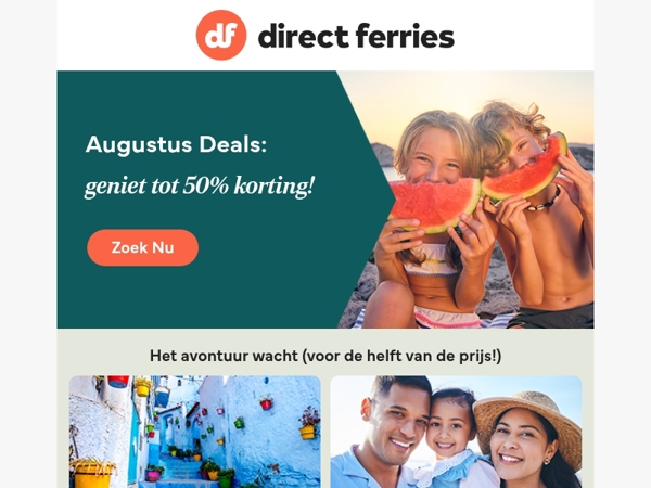 Augustus Deals: geniet tot 50% korting!