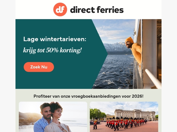Lage wintertarieven: krijg tot 50% korting!