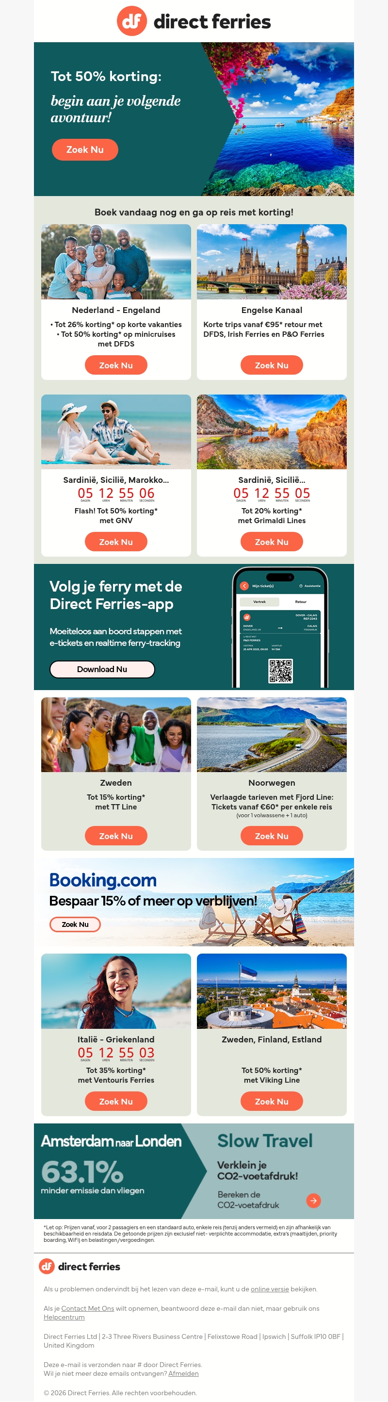 Tot 50% korting: begin aan je volgende avontuur! Tot 50% korting: begin aan je volgende avontuur!